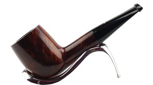 Dunhill Pipes Amber Root No. 4103F 9mm Filter Billard Stubby (interne Nr. 8811)