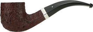 Dunhill Pipes Ruby Bark No. 5115 Bent Pot (interne Nr. 201)