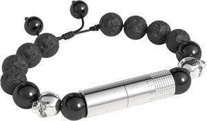 Les Fines Lames Punch Bracelets Volcano Totenkopf