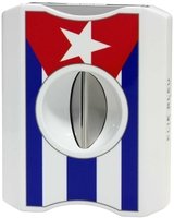 Zigarrenzubehör Schneider  Elie Bleu V-Cut Cuban Flag (EBC5059)