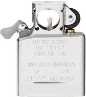 Zippo Einsätze Pfeifeneinsatz Benzin chrom poliert (010457)