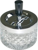 Guy Janot Drehascher chrom / Glas transparent (13237)