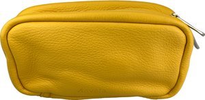 Anvolo Pfeifentasche 2er Leder gelb