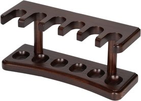 Brebbia Pfeifenst&auml;nder 6er Hevea Walnuss