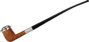 Pfeifen Serienpfeifen  Old German Clay Pipes Billiard Reading Lid 9mm (BB-09)