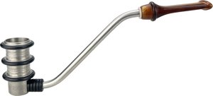 Pfeifen Serienpfeifen  Job Pipe Stainless Steel Scorpion  (interne Nr. 6)