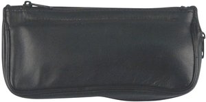 Classic pipe cases 1er Leder schwarz (630241)