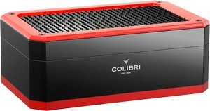 Zigarrenzubehör Humidor  Colibri schwarz/rot (563474)