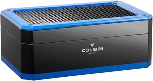 Zigarrenzubehör Humidor  Colibri schwarz/blau (563475)
