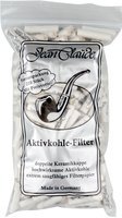 Jean Claude Pfeifenfilter 9mm Aktivkohlefilter (210 Stück) (101072)