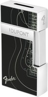 Zigarrenzubehör Feuerzeug  S.T. Dupont Fender Schwarz/Chrom (025025)