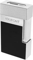 Zigarrenzubehör Feuerzeug  S.T. Dupont Table Lighter Black/Chrome (T20101)