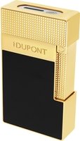 S.T. Dupont Biggy Tischfeuerzeug Schwarz/Golden