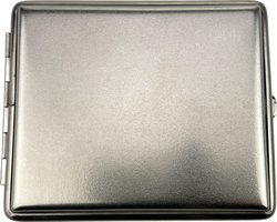 Zigarrenzubehör Etui  vom Hofe Manufaktur 26er Metall nickel matt (600901)