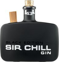 Spirituosen Gin  Sir Chill Gin Black Edition (0,5l / 43% Vol.)