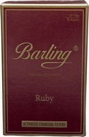 Barling Ruby 9mm, Aktivkohle, 50 Stück (40100)