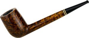 Pfeifen Serienpfeifen  Idea Pipes Canadian glatt dunkelbraun (Nr. 2002)
