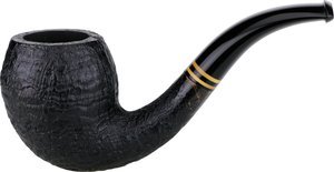 Pfeifen Serienpfeifen  Idea Pipes Small Rhodesian sand schwarz (Nr. 2021)