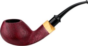 Idea Pipes Pfeifen Egg sand rot 9mm (Nr. 2007)