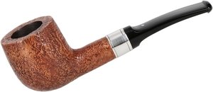 Pfeifen Freehand Pfeifen  Foundation by Musico Floodlight Billiard Braun Silberring