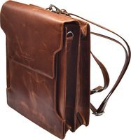 Mastro de Paja Pfeifentaschen 7er Rucksack Leder