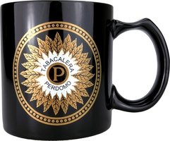 Zigarrenzubehör Merchandise  Perdomo Kaffeebecher schwarz (mit Zigarrenablage)