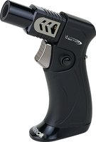 Zigarrenzubehör Feuerzeug  Vector (04) black rubber VE993