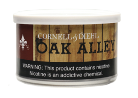 Cornell &amp; Diehl Vintage Tabak Oak Alley made in 2015 (Kein Versand nach Deutschland, nur Schweiz / Nicht-EU-Länder!)