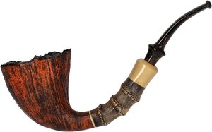 Pfeifen Freehand Pfeifen  La Biota Fancy Flower Sand