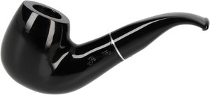 Passatore Pfeifen Bent Schwarz