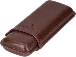 Zigarrenzubehör Etui  Mantis 2er Strata Cacao