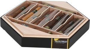 Black Works Studio Sampler The Five Temples Seven Star Fist of Shaolin (24 cigars)