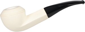 Pfeifen Freehand Pfeifen  White Pipes Bent Bulldog