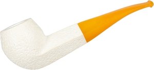 Pfeifen Freehand Pfeifen  White Pipes Bent Bulldog