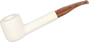 White Pipes Meerschaum Pot XL