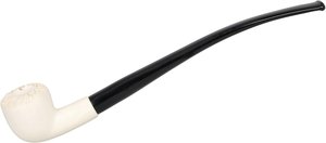 White Pipes Meerschaum Churchwarden Pot