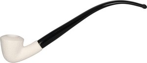 White Pipes Meerschaum Churchwarden Bent Calabash