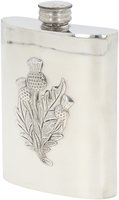 Pinder Hip Flask 694 Flask Scotch Thistle