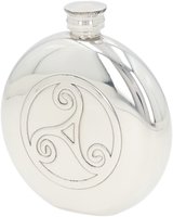 Pinder Hip Flask 267 Flask Triskele