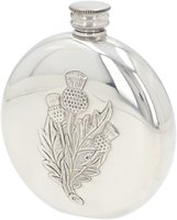 Pinder Hip Flask 693 Flask Scotch Thistle