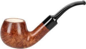 Pfeifen Serienpfeifen  Capitello Bent Apple with Meerschaum Inlay