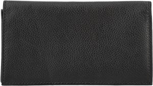 Classic Tabakbeutel Wickelbeutel Hadso Leder Schwarz