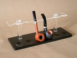 Pfeifenzubehör Pfeifenständer  Guy Janot 6er Buche Schwarz (7124)