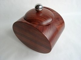 Pfeifenzubehör Tabaktöpfe  Guy Janot Bubinga oval (7230)