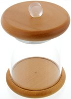 Pfeifenzubehör Tabaktöpfe  Guy Janot Glas Buche hell, Plexiglas weiß (7020)