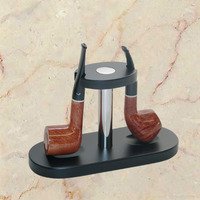 Pfeifenzubehör Pfeifenständer  Guy Janot 2er schwarz (7103)
