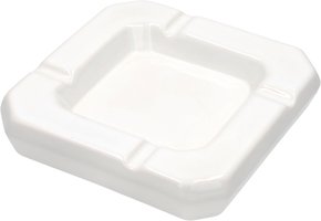 Zigarrenzubehör Aschenbecher  Classic Ceramic white shiny with 4 Shelves (6136582)