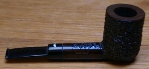 Pfeifen Serienpfeifen  Caminetto Schwarz Rustiziert (8.RO8)