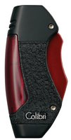 Zigarrenzubehör Feuerzeug  Colibri schwarz-dunkelrot (295251)