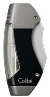 Zigarrenzubehör Feuerzeug  Colibri schwarz-chrom (295256)